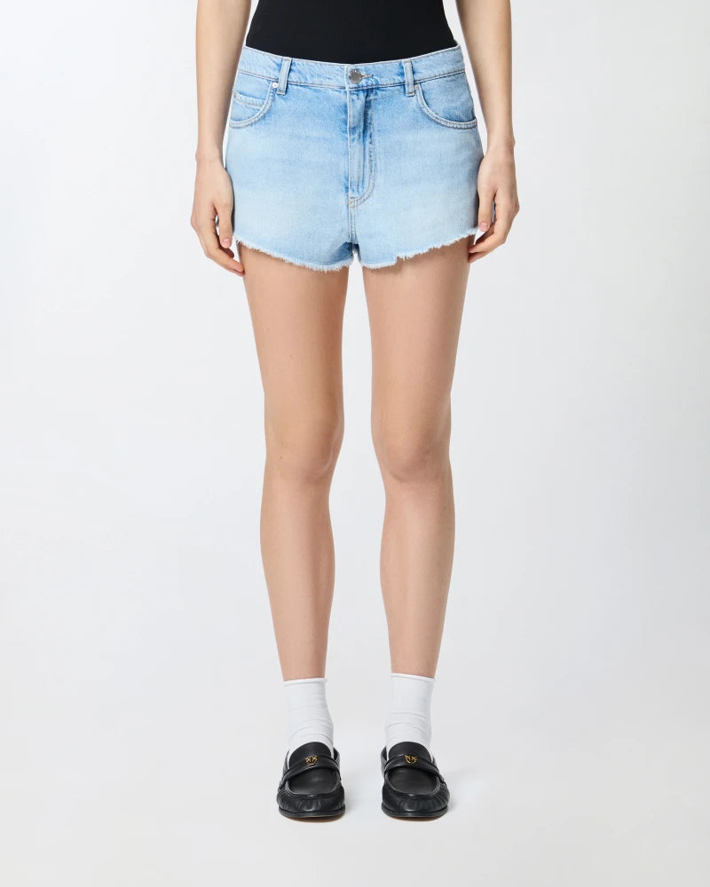 ショートパンツ PINKO SS25 'Sao Tome' shorts (104893A2HD N44) Pinko Sao Tome Shorts - Purple - Women | 104893A2HDN44
