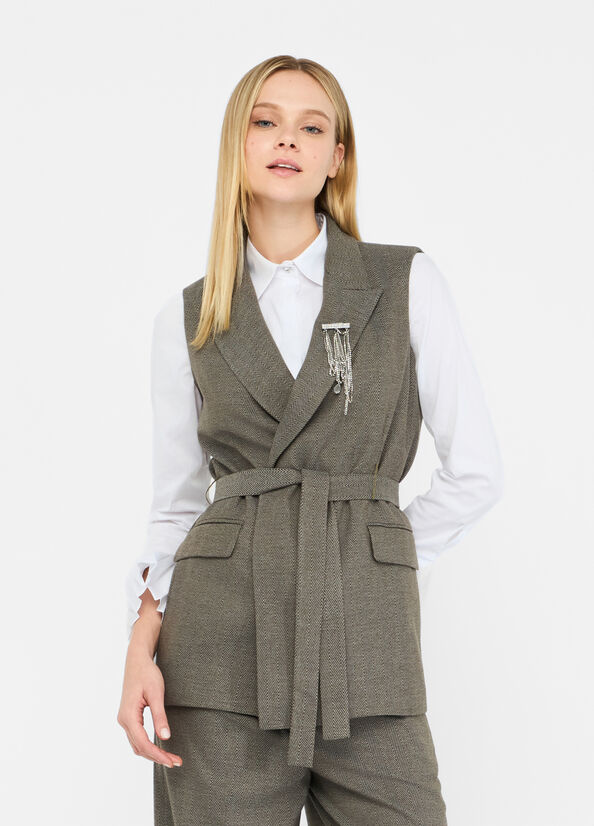 CF5259T054A - GILET - LIUJO BLACK