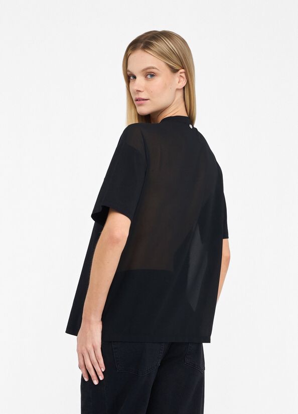 CF5063J0088 - MAGLIA - LIUJO BLACK