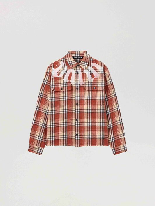 PAMES002FB001 - overshirt - PALM ANGELS