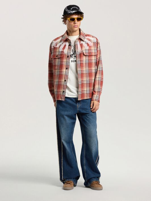 PAMES002FB001 - overshirt - PALM ANGELS