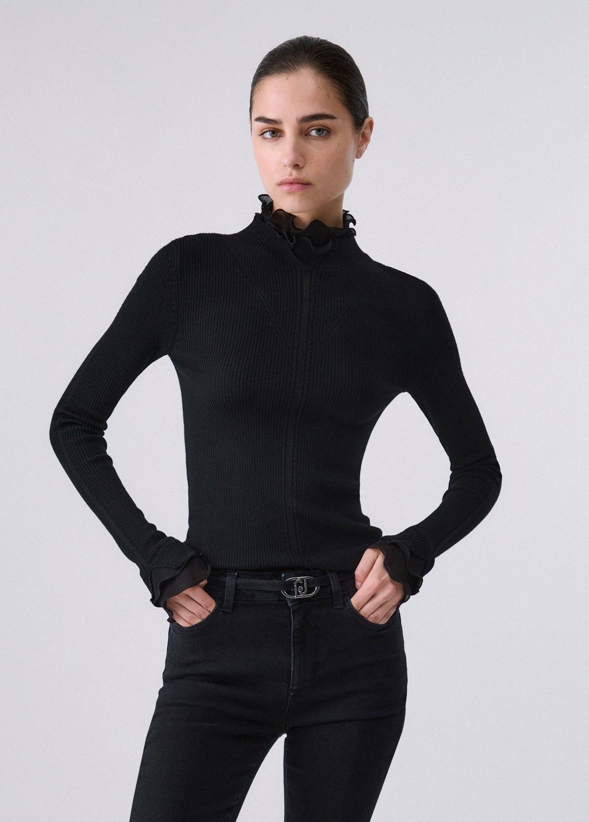 CF6043MA82O - MAGLIA - LIUJO BLACK