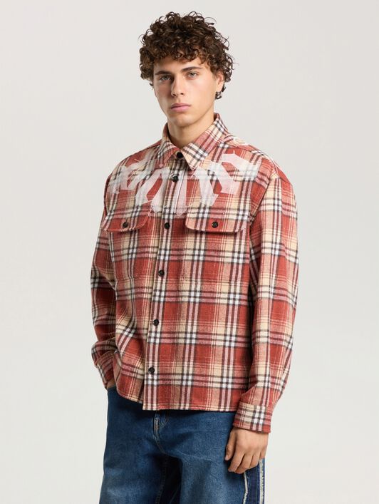 PAMES002FB001 - overshirt - PALM ANGELS
