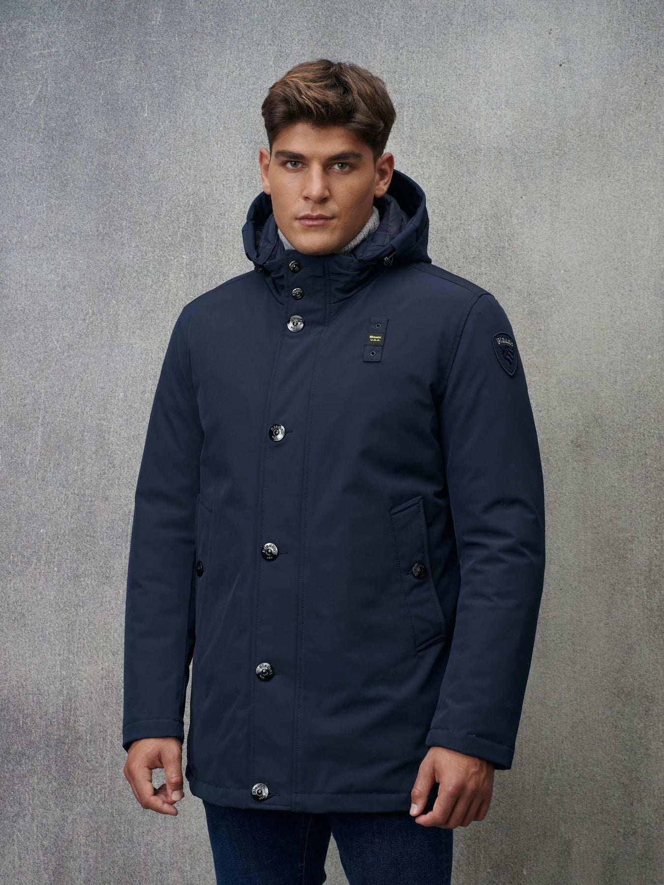 24WBLUK03035 005553 - GIUBBINO - BLAUER UOMO